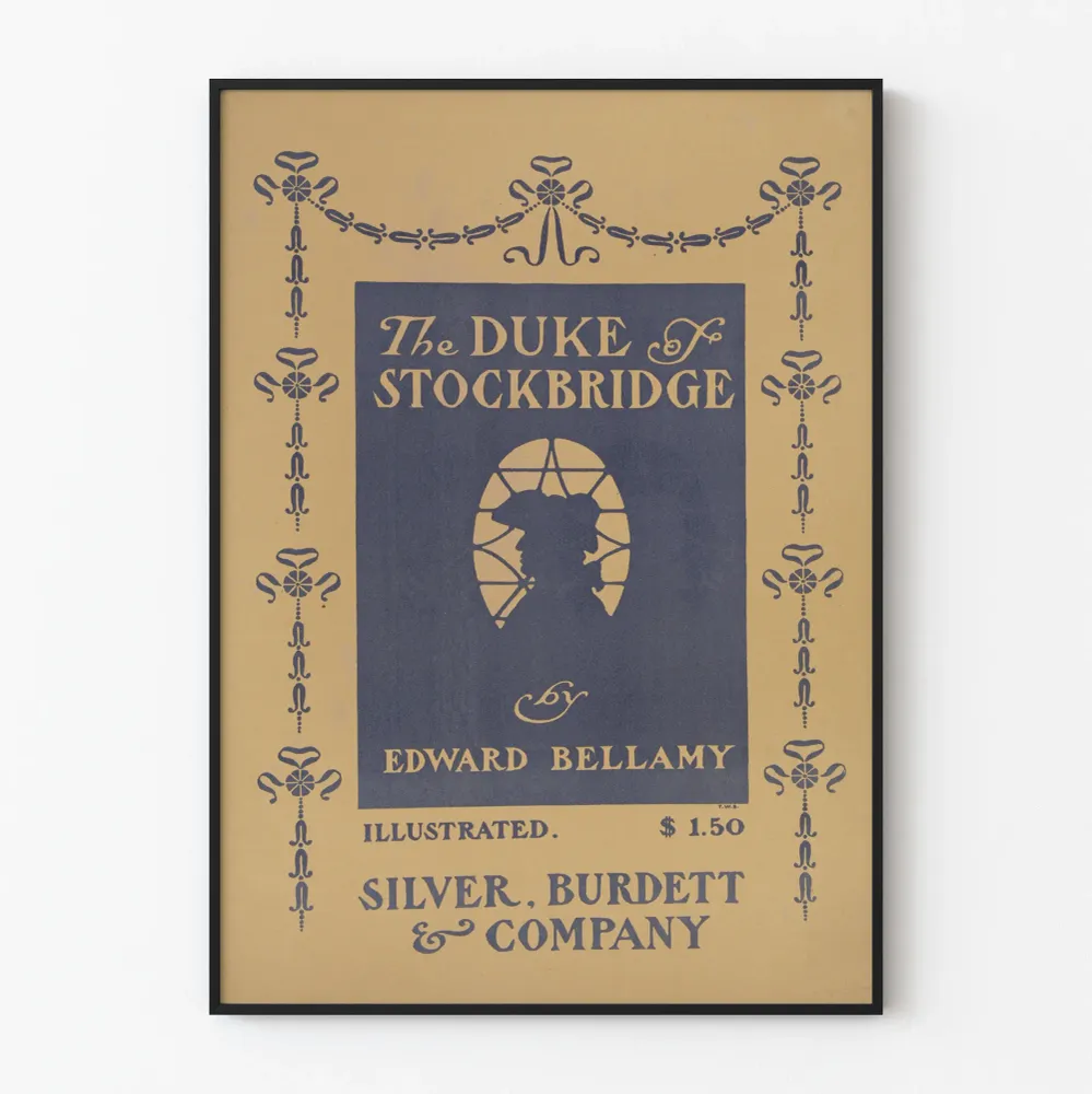 Vintagejuliste Duke Stockbridge, teos Edward Bellamy