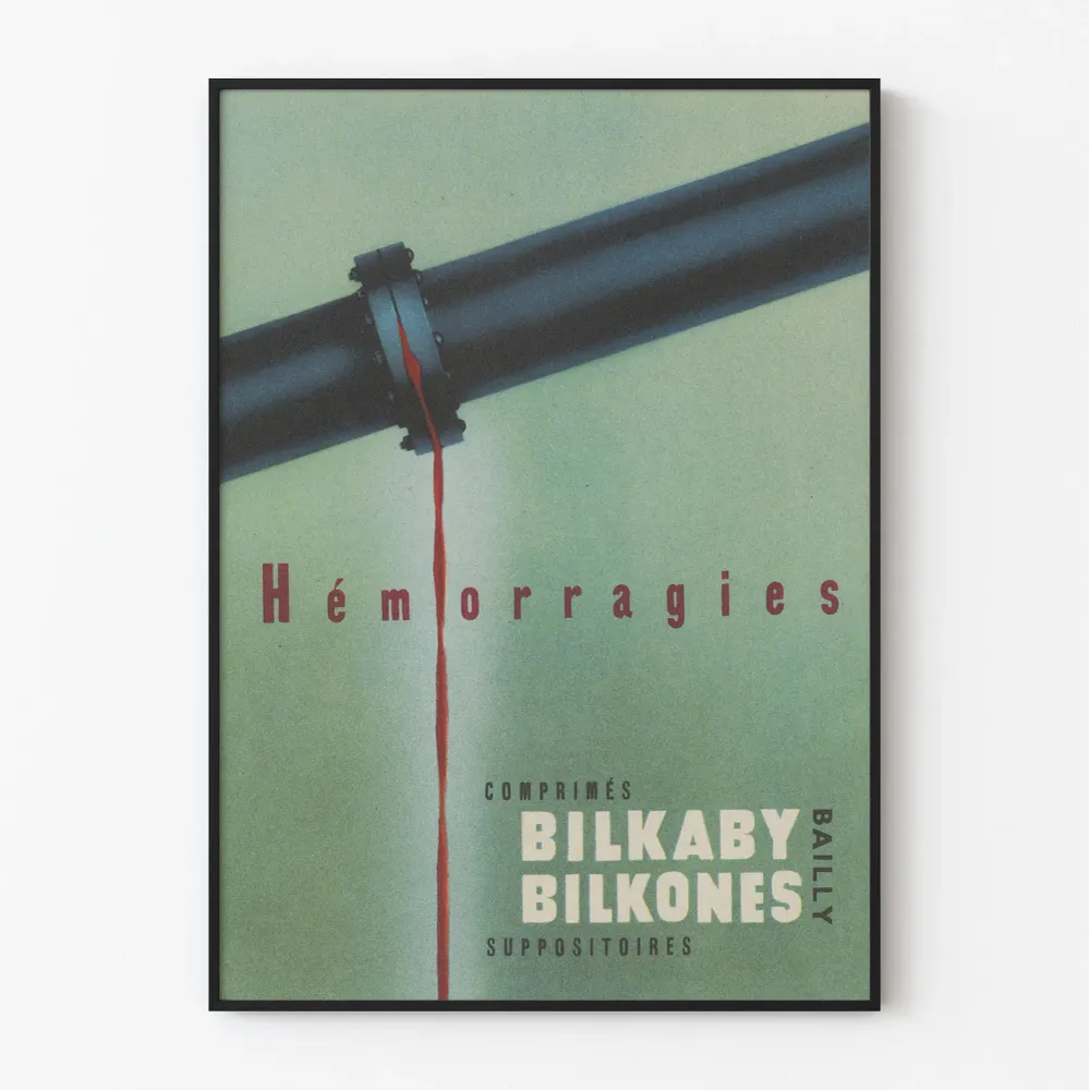 Vintagejuliste Hämorragiat - Bilkaby Bilkones