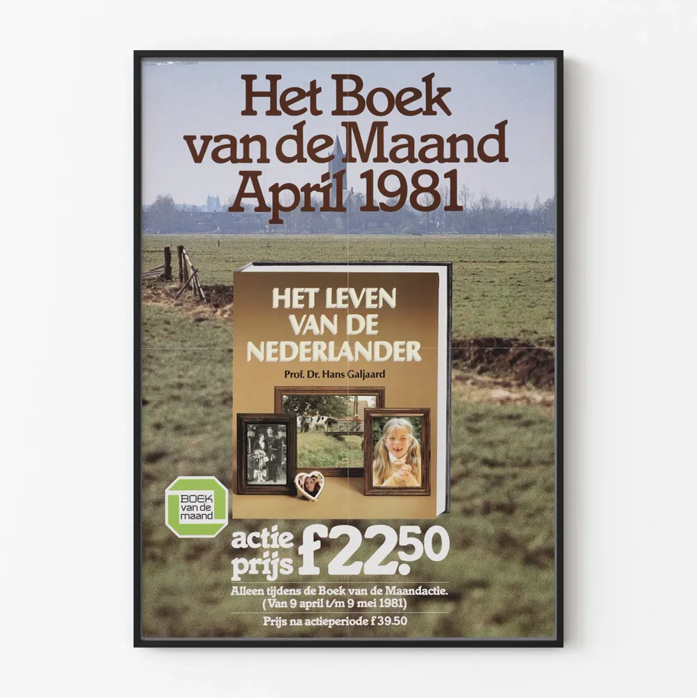 Vintagejuliste Kuukauden Juliste - Huhtikuu 1981