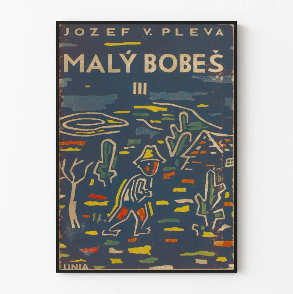 Vintagejuliste Malý Bobeš III par Jozef V. Pleva