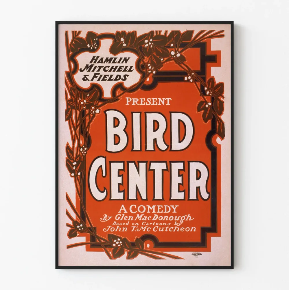 Vintage-luettelo Bird Center, Hamlin Mitchell & Fields