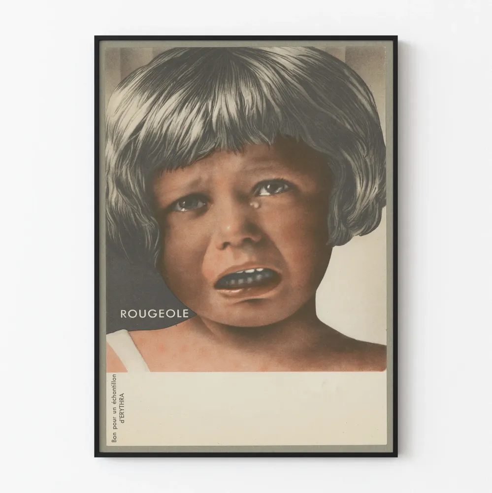 Vintage-Rokotusjuliste - Tunnepitoista seinäkoristetta