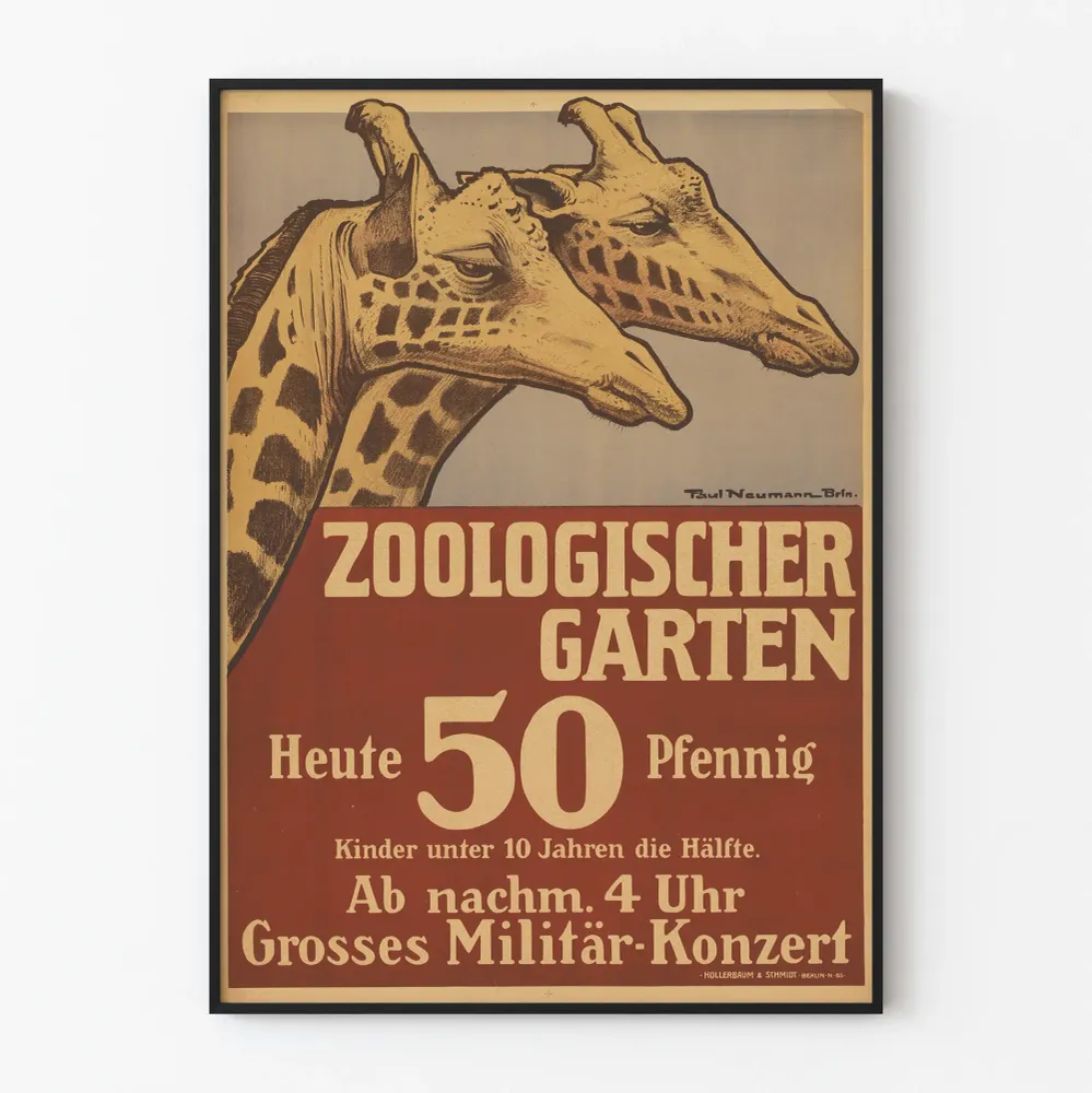 Vintage-sisustustuliste eläintarhasta kirahvineen